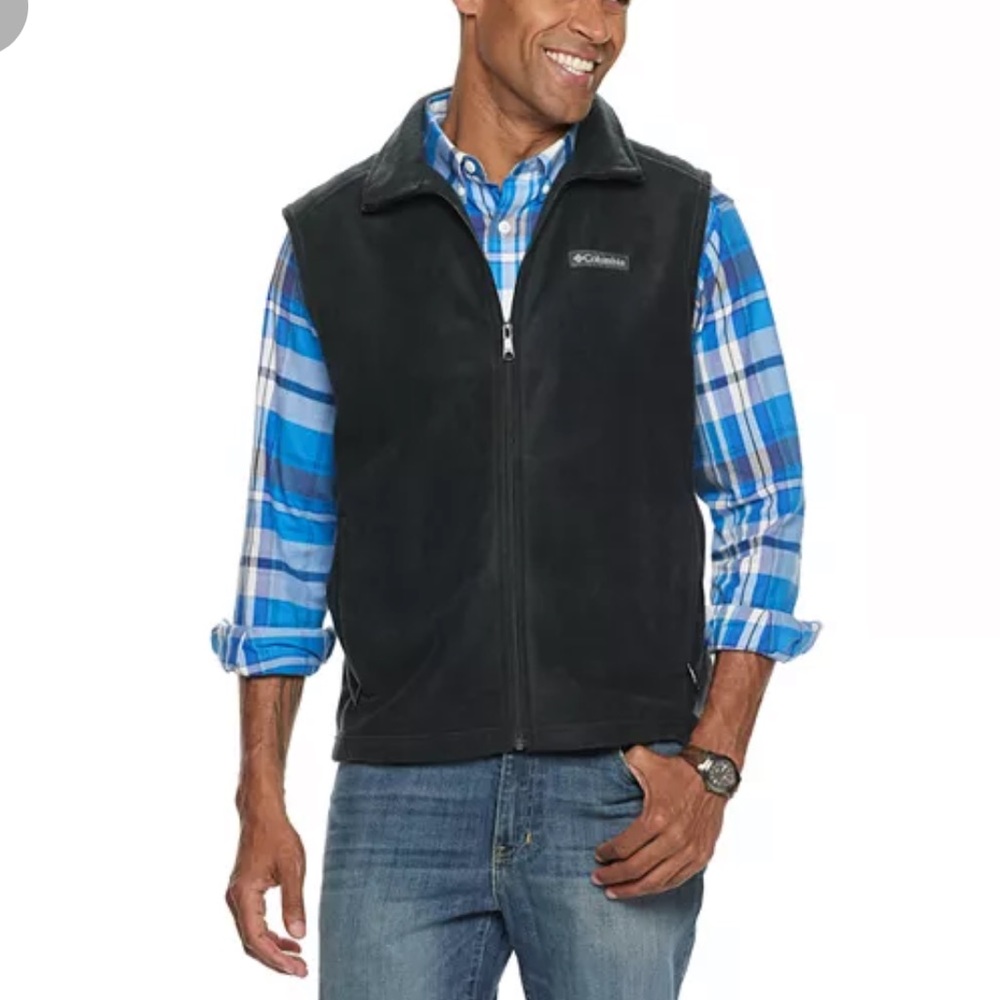 Black Columbia Vest - Mens XL